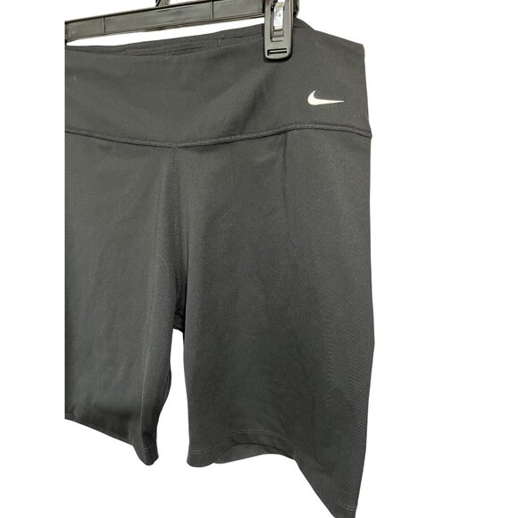 Nike Dri-Fit Womens Black Compression Shorts XL Athletic Workout Activewear - Picture 3 of 9
